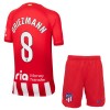 Conjunto (Camiseta+Pantalón Corto) Atlético Madrid Griezmann 8 Primera Equipación 23-24 - Niño